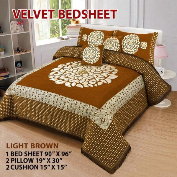 Jacquard-velvet-bed-sheets-VB-1021