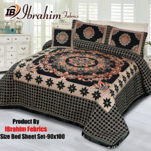 Jacquard-velvet-bed-sheets-VB