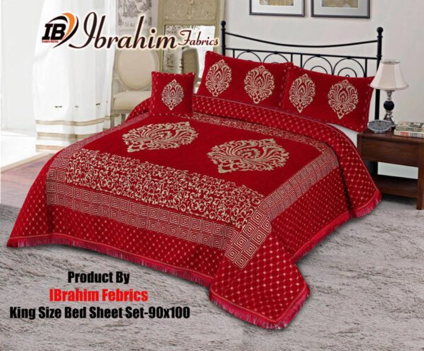Jacquard-velvet-bed-sheets