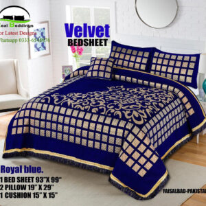 Jacquard Velvet Bed Sheets BS-1085