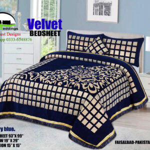 Bridal Velvet Bed Sheet BS-10811