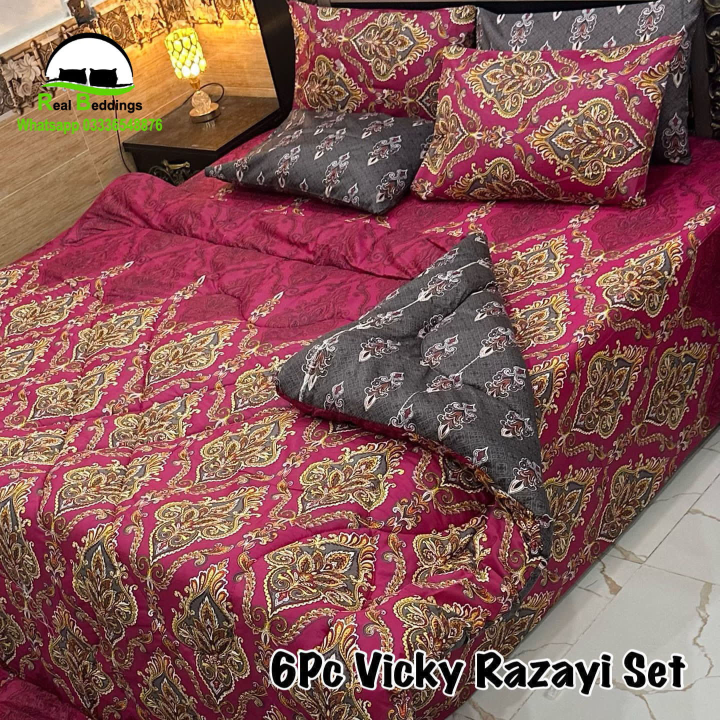 Vicky Razai Set & Duvet Cover Real Beddings